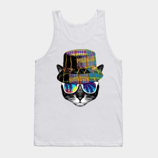 Cat summer vibes Tank Top